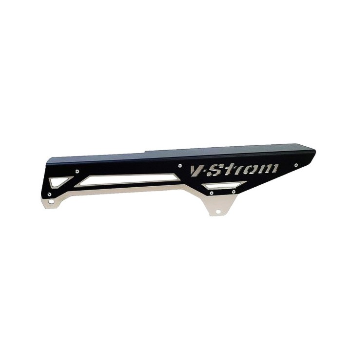 Chain guard compatible with Suzuki V-Strom DL1000 2014-2019 black