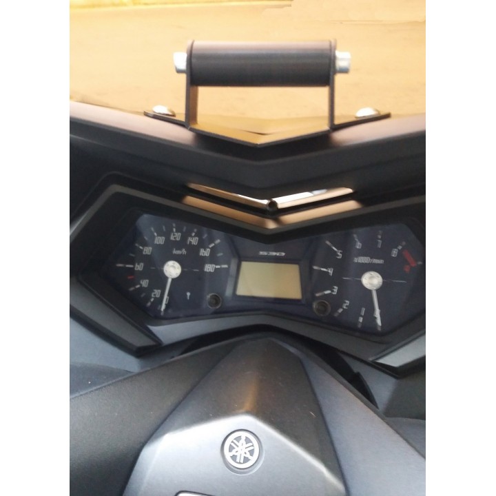 Μπαράκι στήριξης smartphone / GPS για Yamaha T-Max 530 2012-2016 (για after market ζελατίνα)