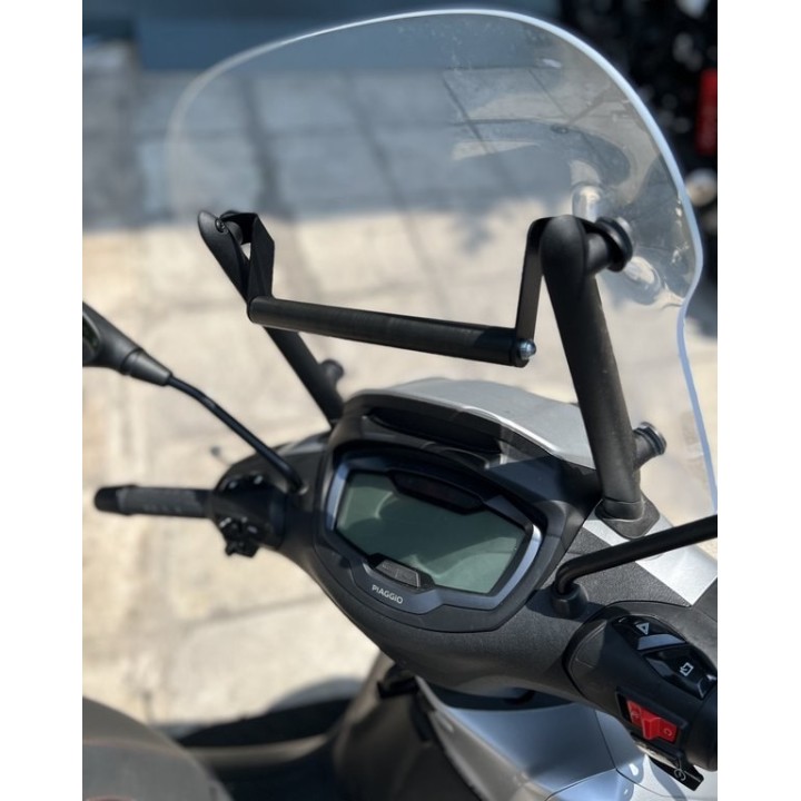Smartphone / GPS mounting bracket compatible with Piaggio Beverly 300 / 400 2021-2025