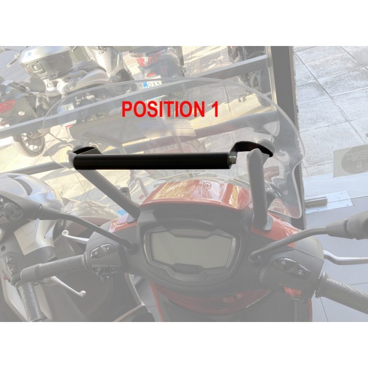 Smartphone / GPS mounting bracket compatible with Piaggio Beverly 300 / 400 2021-2025