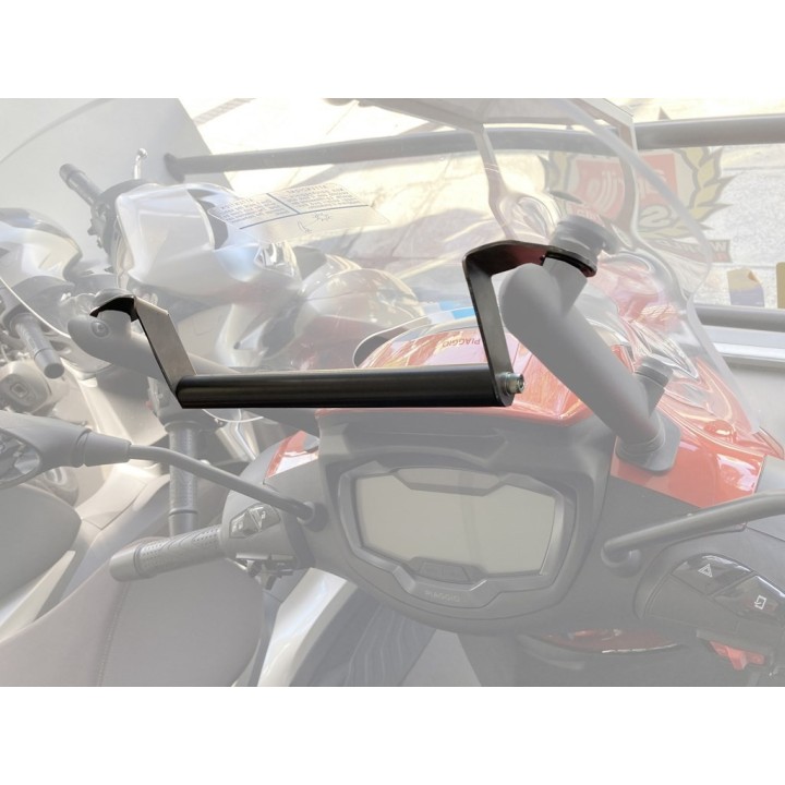 Smartphone / GPS mounting bracket compatible with Piaggio Beverly 300 / 400 2021-2025