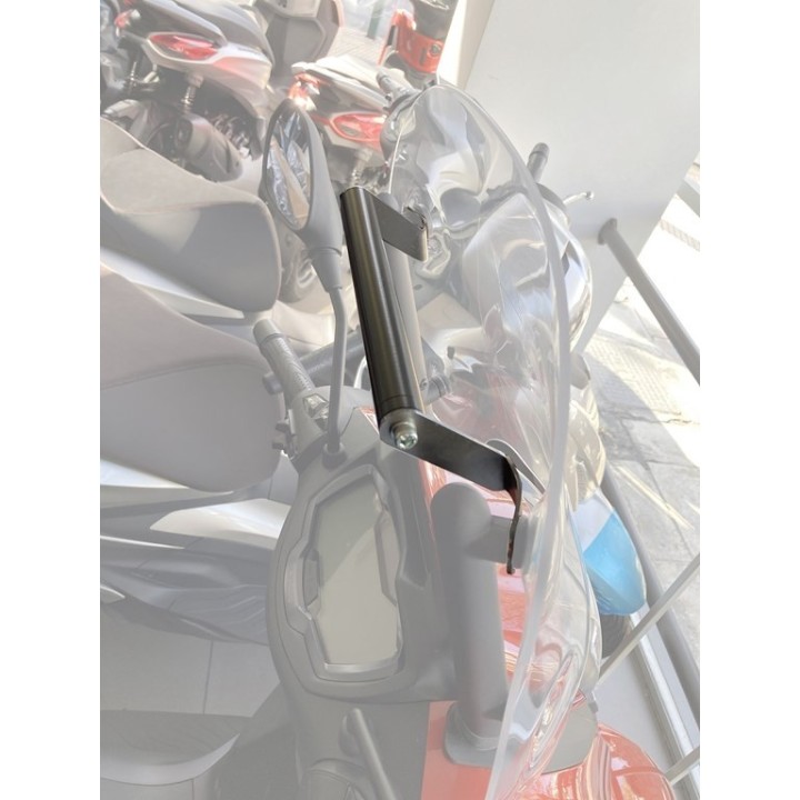 Smartphone / GPS mounting bracket compatible with Piaggio Beverly 300 / 400 2021-2025