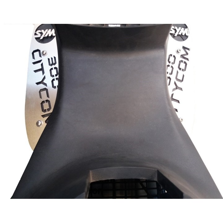 Footrest plates kit compatible with SYM Citycom 300i 2008-2020