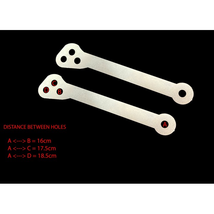 Σύνδεσμοι χαμηλώματος για Honda X-ADV 2017-2020 (20-30mm)