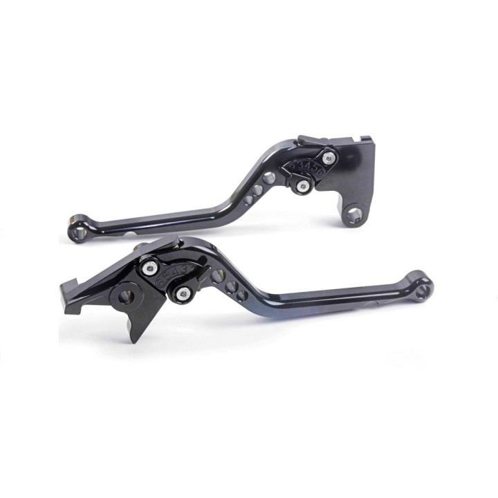 Ρυθμιζόμενες μανέτες RR Racing για Suzuki GSXR1300 Hayabusa 1999-2007 μαύρο