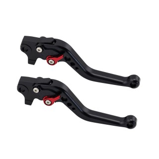 Ρυθμιζόμενες μανέτες RR Racing για Yamaha X-Max 250 / 400 2014-2016 μαύρο-κόκκινο