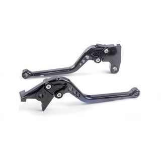 Ρυθμιζόμενες μανέτες RR Racing για Honda Transalp XLV650 / XLV700 μαύρο