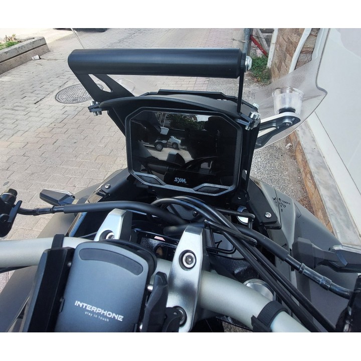Μπαράκι στήριξης smartphone / GPS για SYM ADX TG 400 2025-2026 (ψηλό)