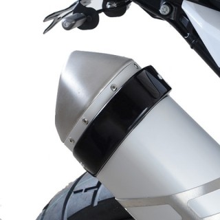 Exhaust muffler protector black (1 piece)