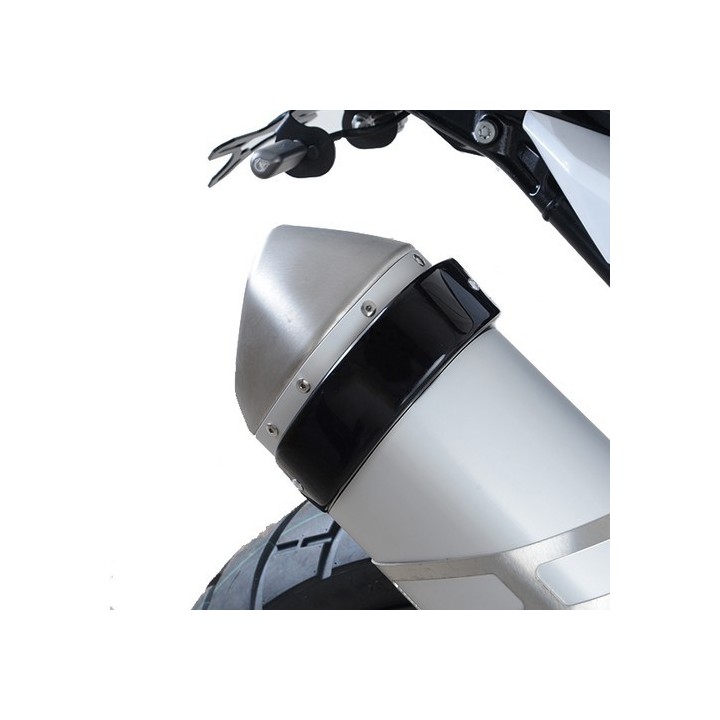 Exhaust muffler protector black (1 piece)