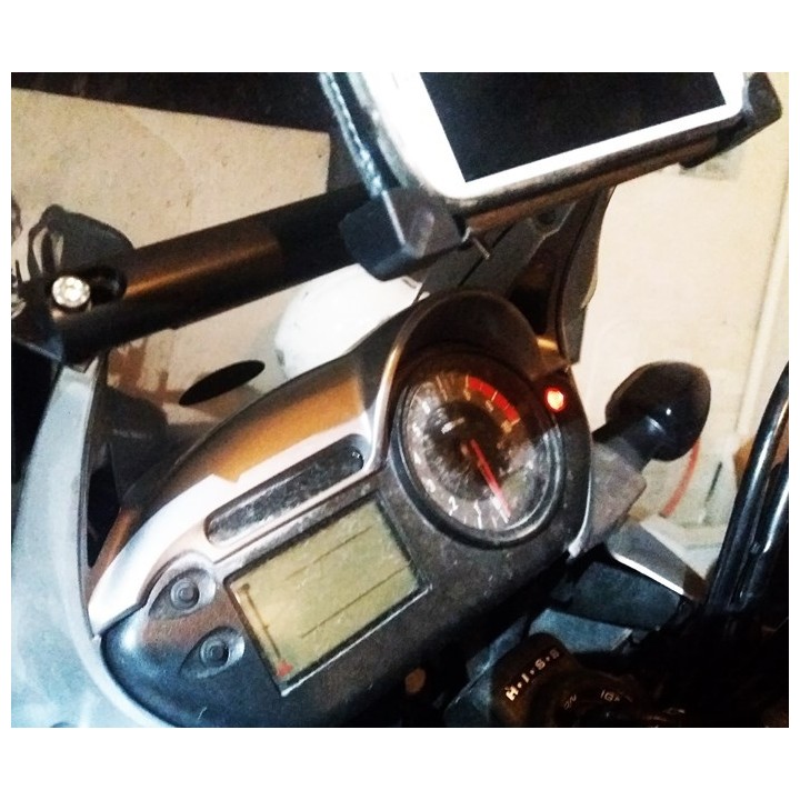 Μπαράκι στήριξης smartphone / GPS για Honda XLV700 Transalp 2008-2011