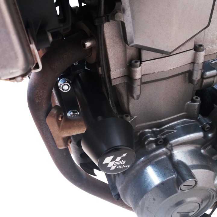 Frame crash pads compatible with Yamaha XT660X/R 2004-2015 (oxygen sensor)