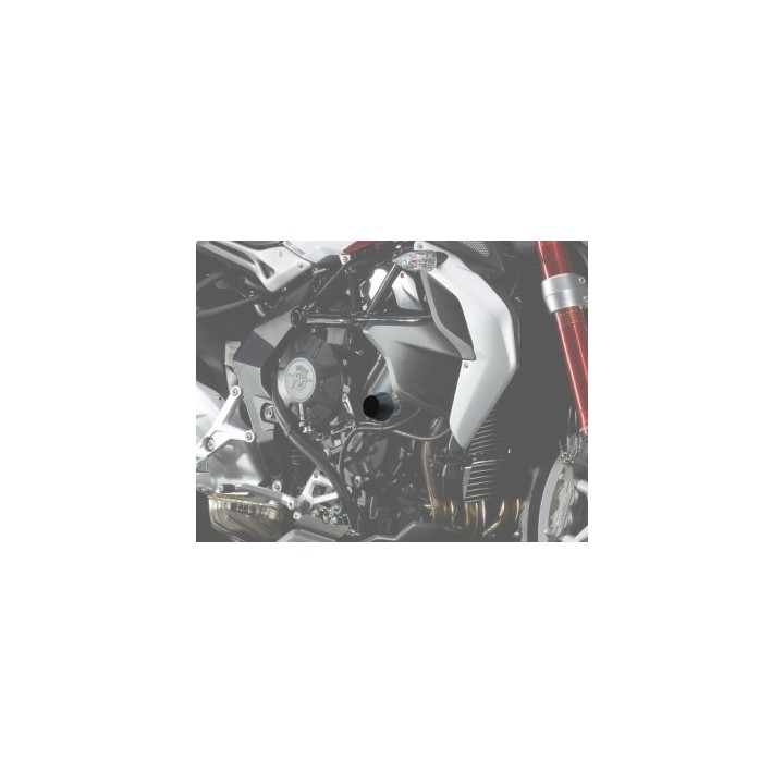Frame crash pads compatible with MV Agusta Brutale 675/800/RR Dragster 2014-2020