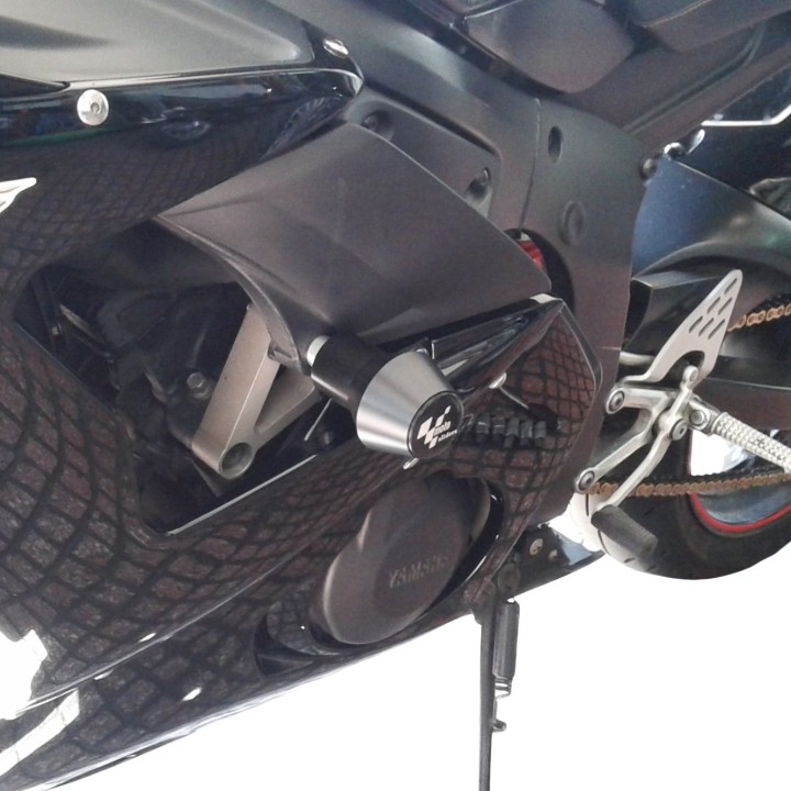 Frame crash pads compatible with Yamaha YZF-R6 2003-2005