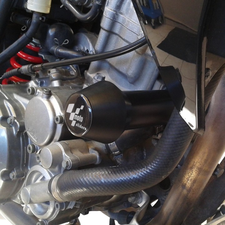 Frame crash pads compatible with Yamaha XT660X / R 2004-2015