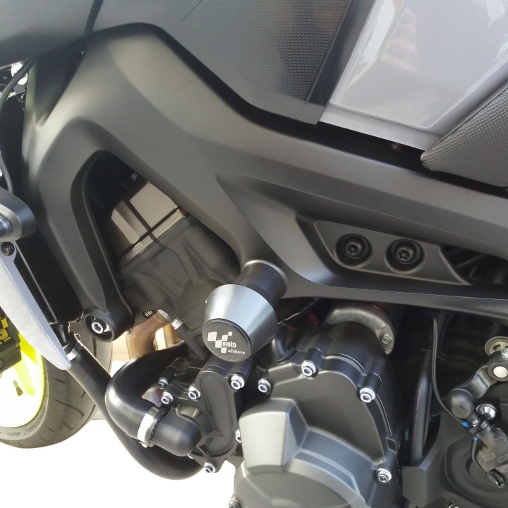 Frame crash pads compatible with Yamaha MT-09 2017-2020