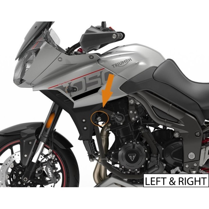 Προστατευτικά μανιτάρια πλαισίου για Triumph Tiger 1050 Sport 2013-2020