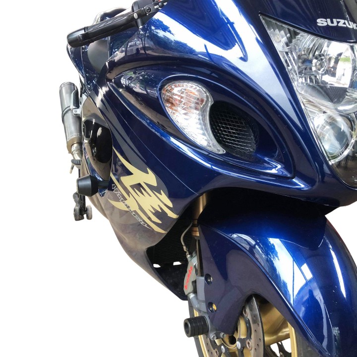 Προστατευτικά μανιτάρια πλαισίου για Suzuki GSXR1300 Hayabusa 1999-2020 (χωρίς τρύπημα)