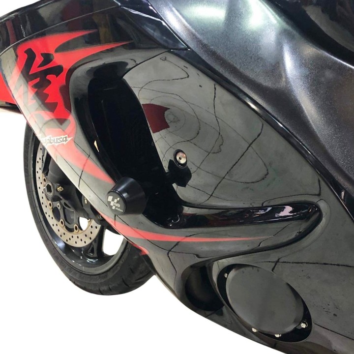 Προστατευτικά μανιτάρια πλαισίου για Suzuki GSXR1300 Hayabusa 1999-2020 (χωρίς τρύπημα)