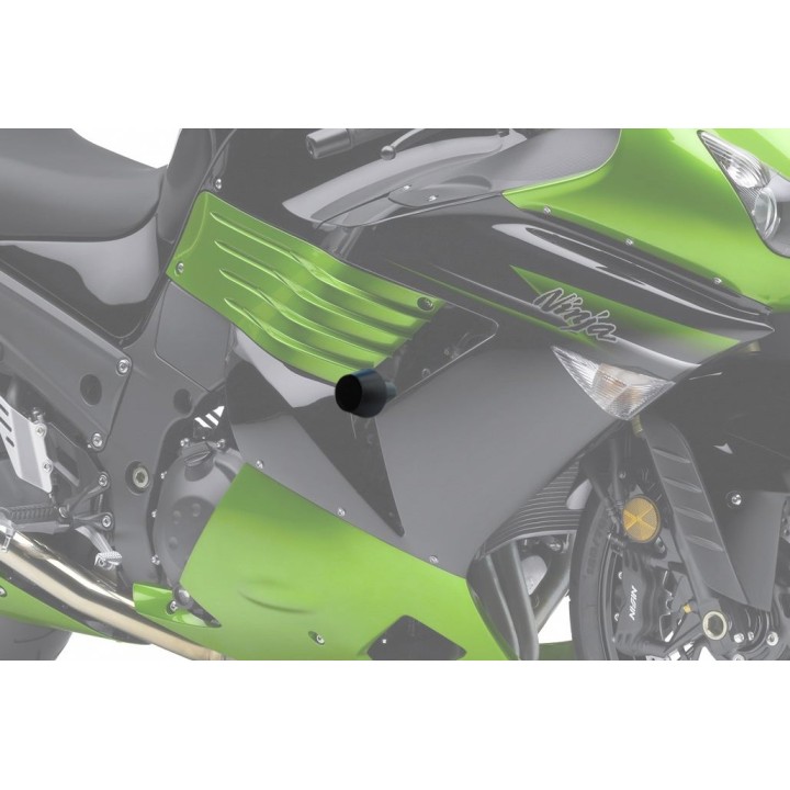 Frame crash pads compatible with Kawasaki ZX-14R 2006-2007