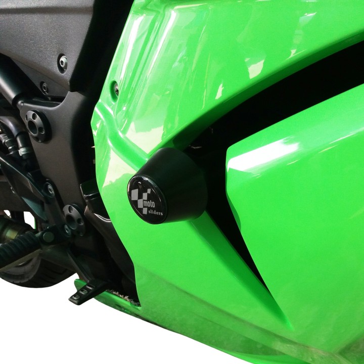 Frame crash pads compatible with Kawasaki ZX-250R Ninja 2008-2012
