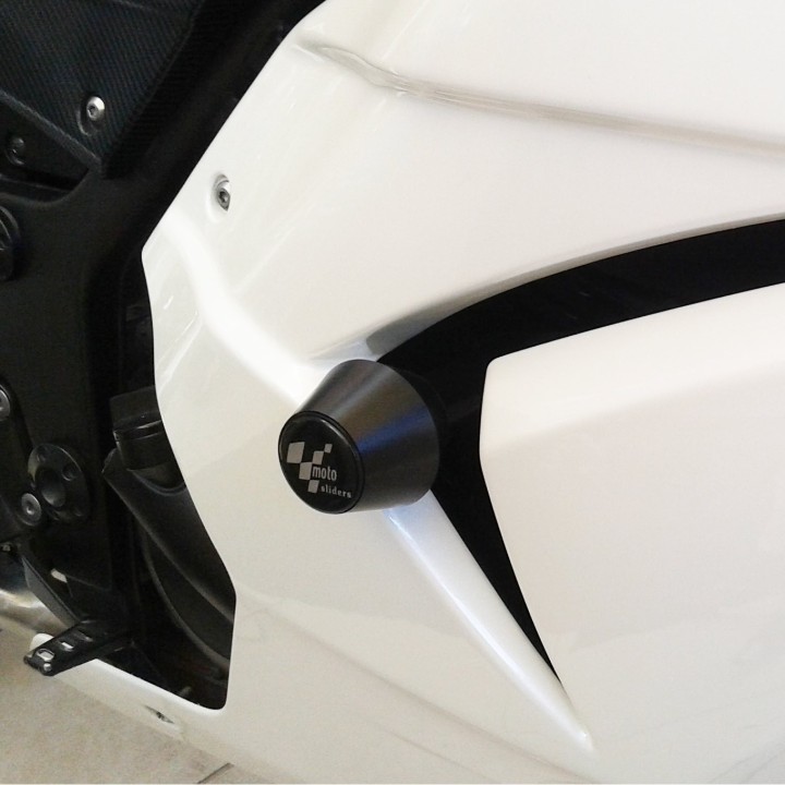 Frame crash pads compatible with Kawasaki ZX-250R Ninja 2008-2012