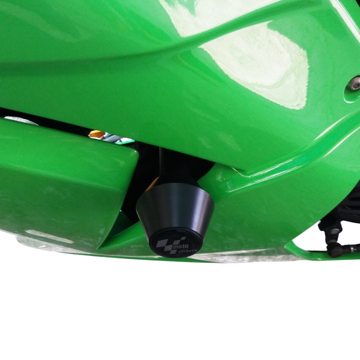 Frame crash pads compatible with Kawasaki ZX-250R Ninja 2008-2012