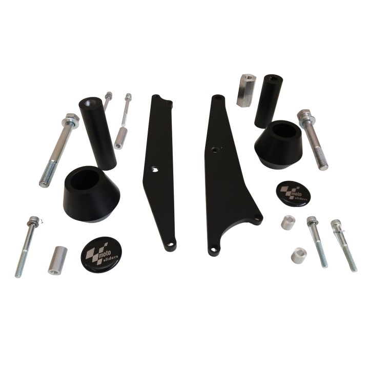 Frame crash pads compatible with Kawasaki ZX-250R Ninja 2008-2012