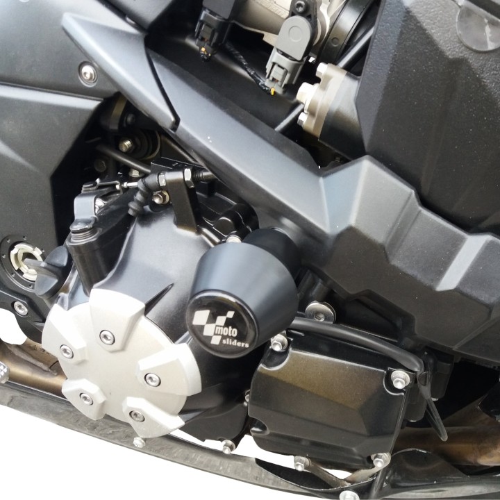Frame crash pads compatible with Kawasaki Z750 2007-2015